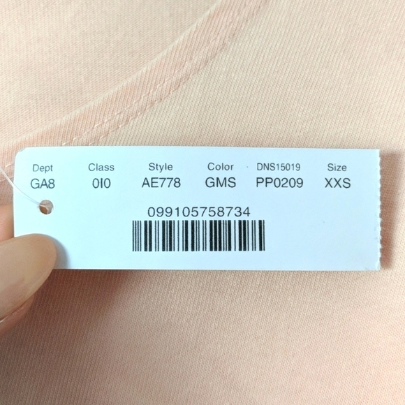 J. Crew Oversized Striped Boatneck Cotton Tunic Top Pink XXS - Picture 5 of 11